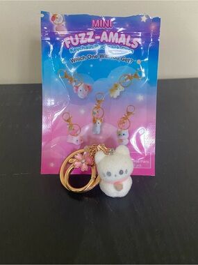 Fuzz-Animals Kitten Keychain